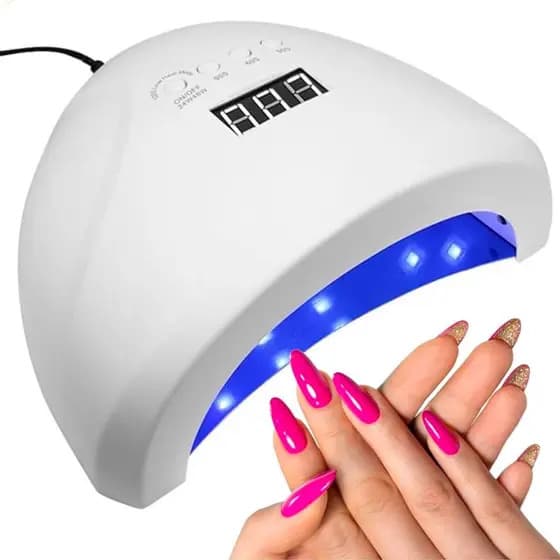 Secador Portátil Com Cabine Para Secagem Rápida De Unhas