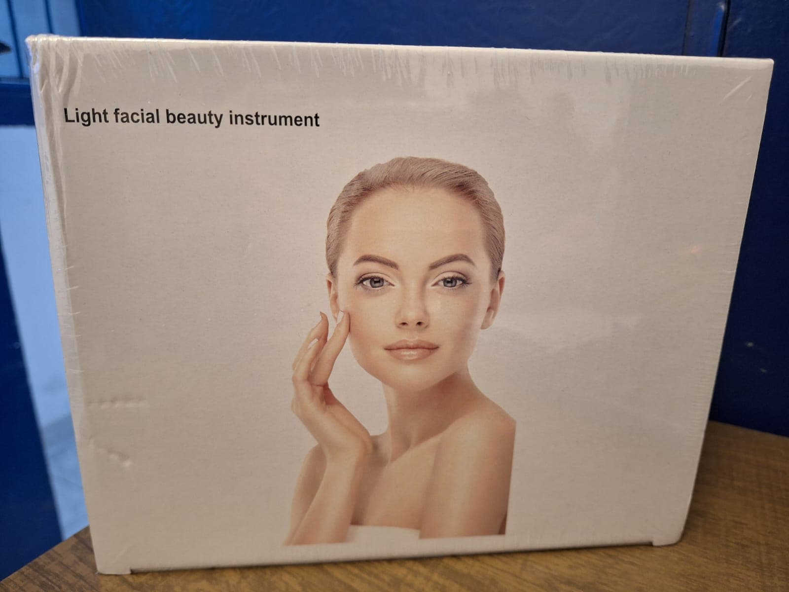 Mascara facial led 7 cores recarregável