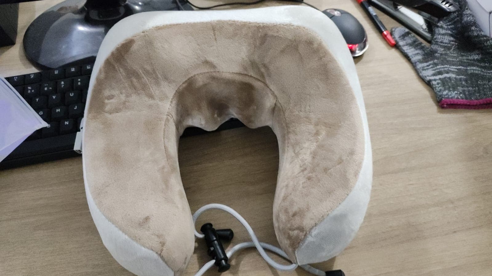 Massageador de Pescoço Almofada Elétrica 
