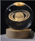 Globo Com Led Decorativo - Saturno