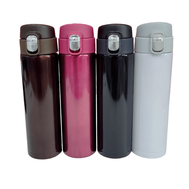Garrafa Push Lisa 500ML Isotérmica
