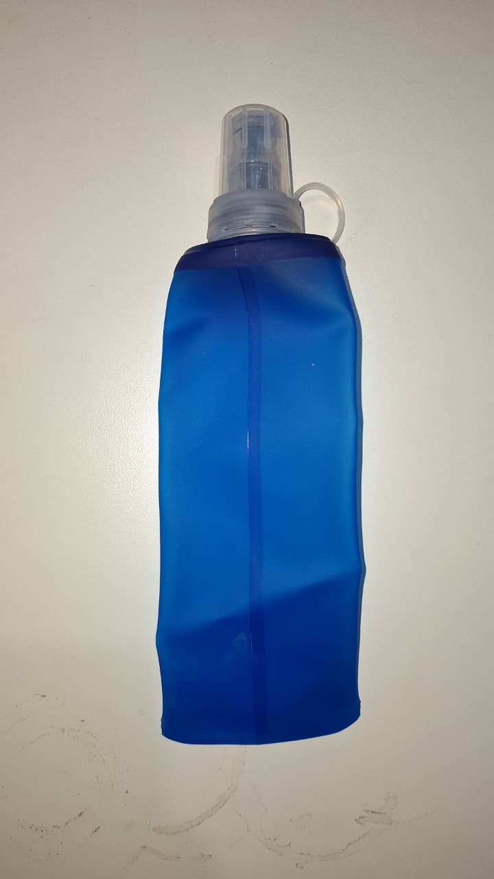 Garrafa de água dobrável de silicone 250ml