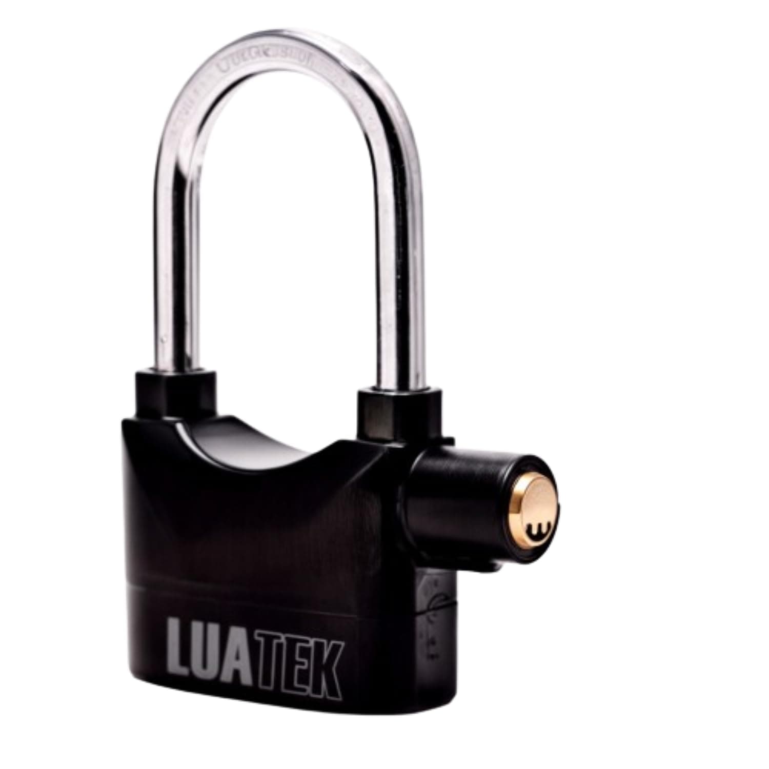 Cadeado Com Alarme Antifurto, Possui 3 Chaves Ideal Para Motos, Bicicletas, Portas, Galpões Com volume Do Som á 110db Se