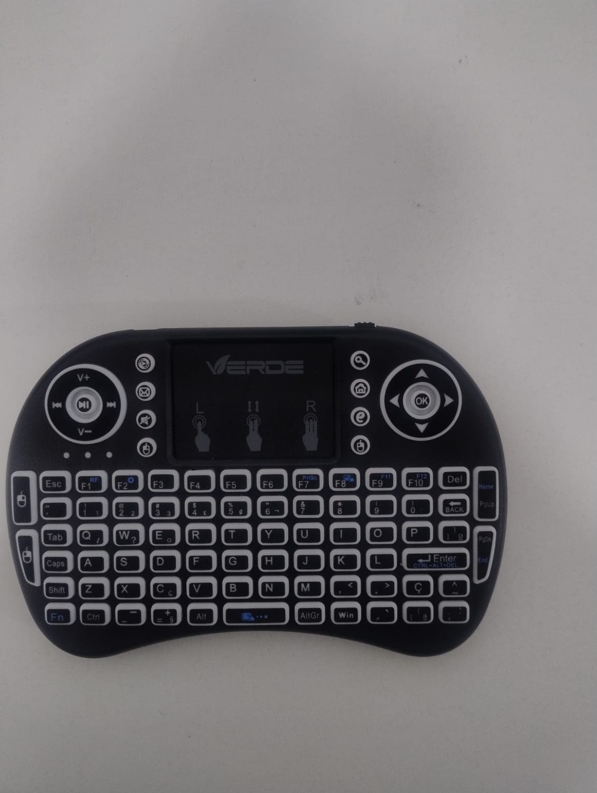 Mini Teclado Sem Fio De plastico
