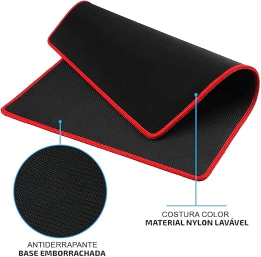 Mousepad Gamer 70CMx35CMX3MM Preto