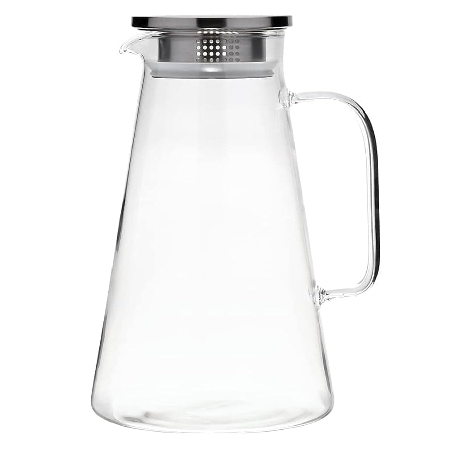 Jarra De Vidro Com Tampa 1,8L
