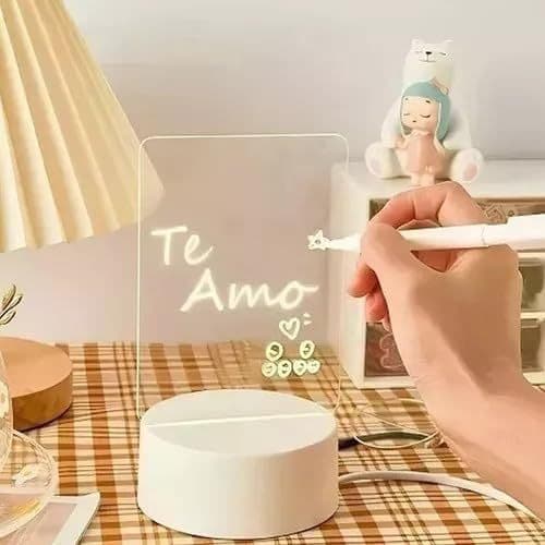 Luminária De Mensagem Para Decoração