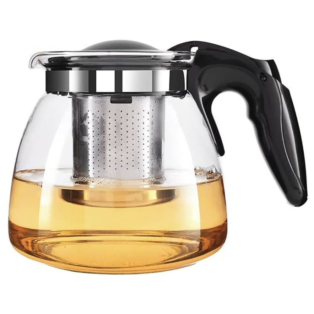 Chaleira De Vidro E PLástico C/Infusor 1L