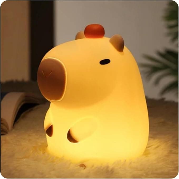 Luminária Capivara Led p/mesa Silicone