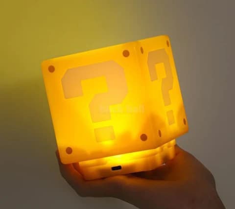 Luminária bloco led Mário