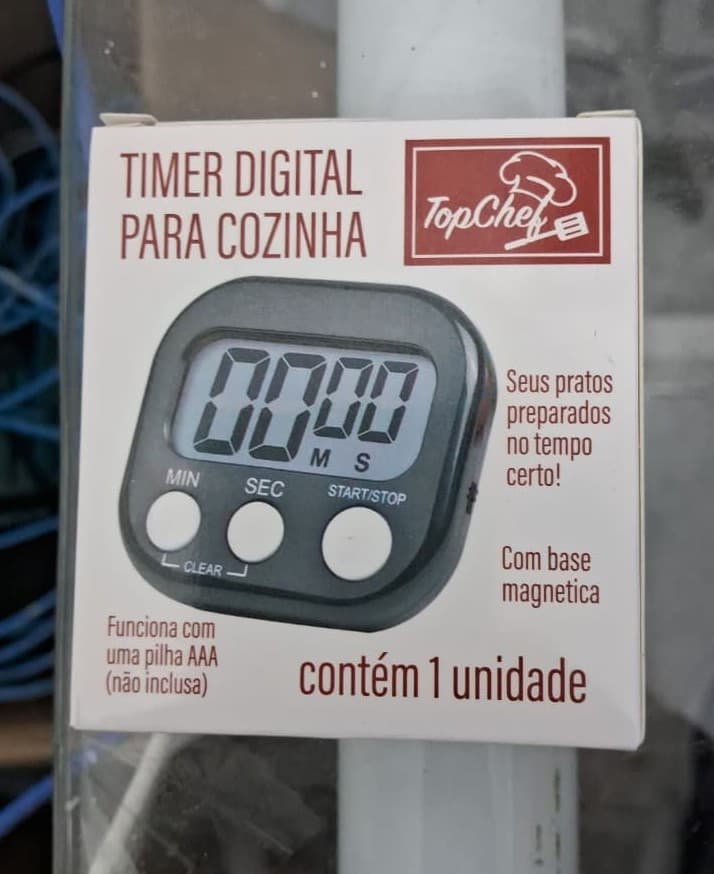 Timer Digital Para Cozinha
