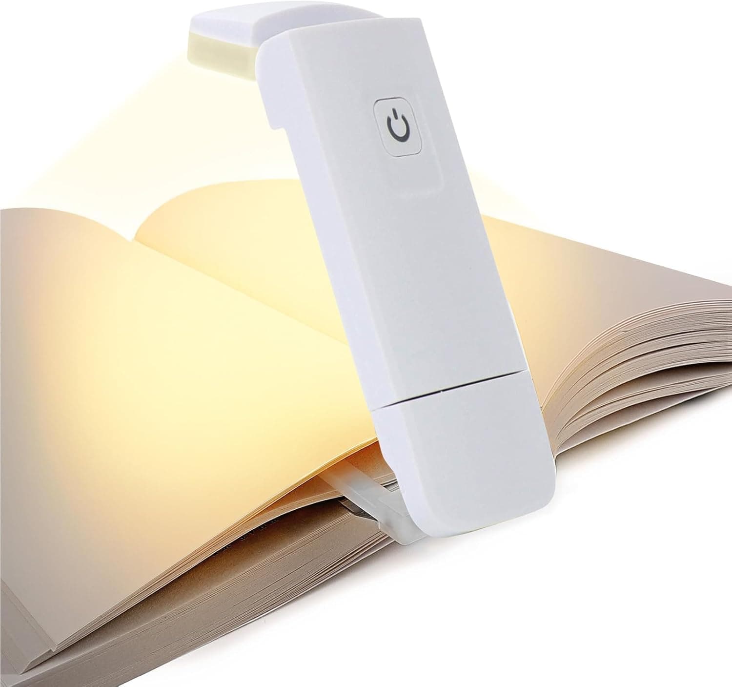 Luminária de Leitura com Clipe e Braço Flexível USB Recarregável