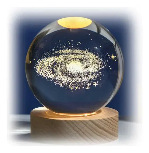Globo Com Led Decorativo - Galáxia