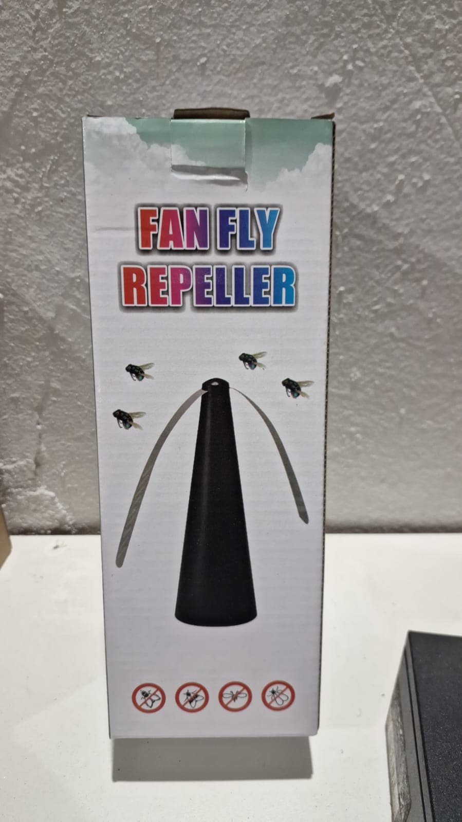 Ventilador Repelente De Mosca Pilha